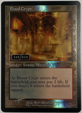 Blood Crypt (Retro Frame) (Serial Numbered) - Ravnica Remastered (RVR)
