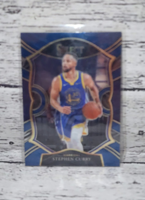 Stephen Curry Select 2020-21 Blue Concourse #57