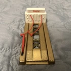 MATCHBOX ACCESSORY PACK #A-1c CASTROL  GARAGE CAR LIFT ,VINTAGE 1970'S
