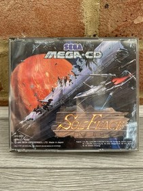 Sega Mega CD Sol Feace and Cobra Command Double Pack With Manuals