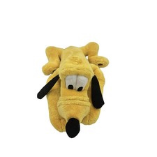Disney Store Exclusive Pluto Plush Dog Laying Down Stuffed Animal 16"