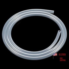 Silicone Tubing - 1/4" ID x 3/8" OD - Food Grade - Flexible High Temp Pure