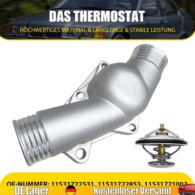 Thermostat + Thermostatgehäuse + Dichtung für BMW 3er E36 320i 5er E34 520i 525i
