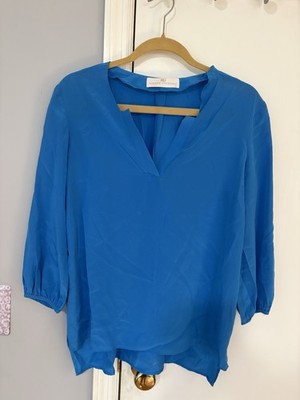 amanda uprichard silk blouse M
