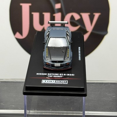 【未開封】INNO64 GT-R R34 GTSHOW 2025限定品 ミニカー INNO64 NISSAN SKYLINE GT-R R34 NAGATA 500 GTSHOW 2025 EVENT