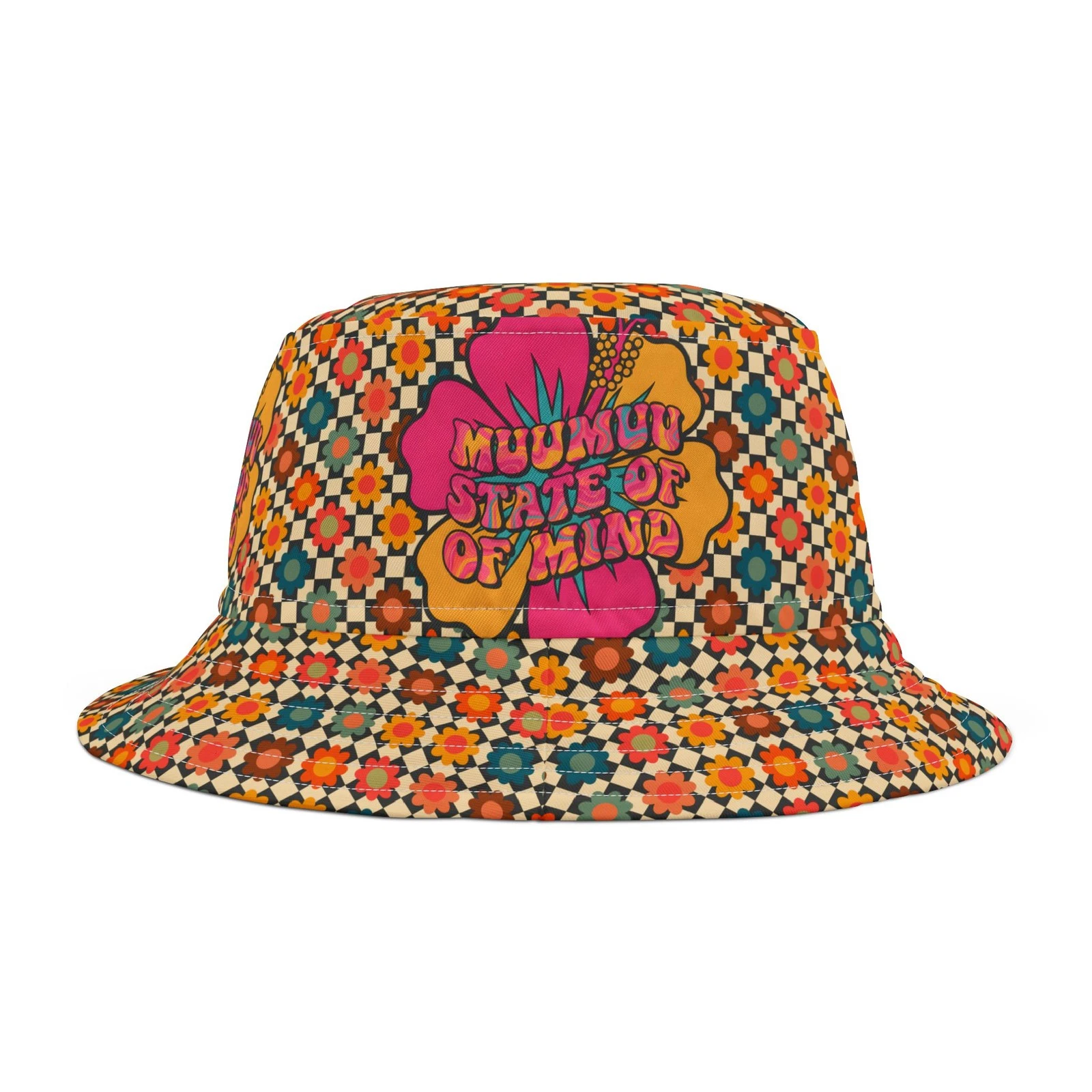 Roper's Romp Collection- Muumuu State of Mind Floral Bucket Hat