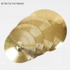 Brass Cymbals Crash Cymbals Durability High-quality Brass Material For Beginners