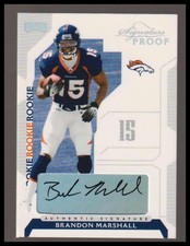 Brandon Marshall Cards and Memorabilia Guide 13