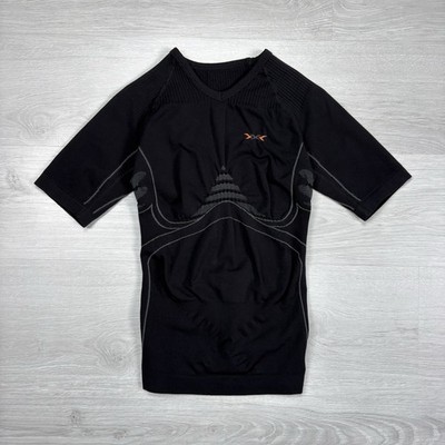 X-Bionic Compression Short Sleeve Black T-Shirt Women s Size S-M