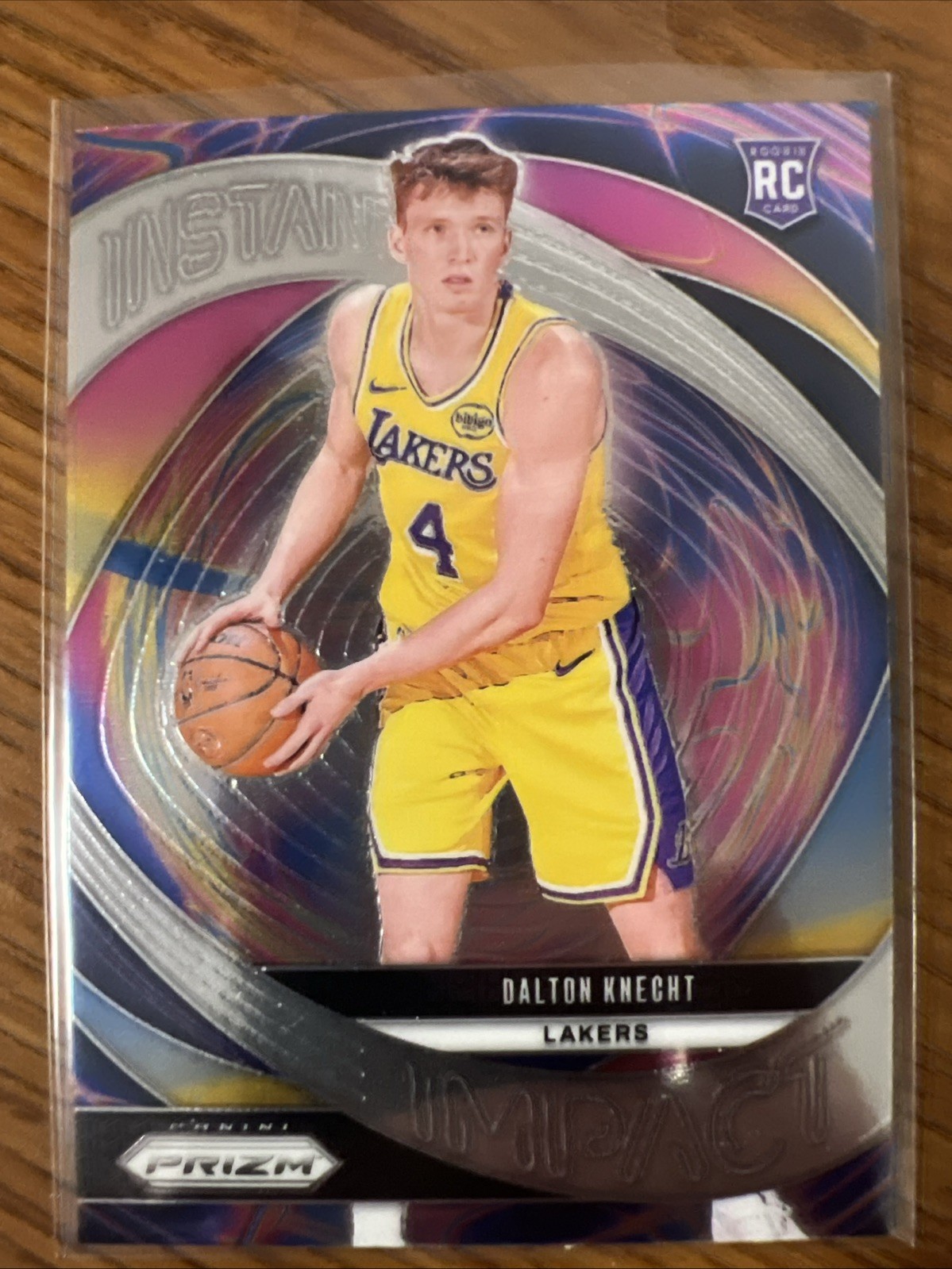 2024-25 Panini Prizm - Instant Impact Dalton Knecht #5 (RC)