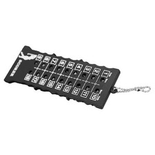 Lightweight Golf Score Counter with Hanging Chain Durable ABS Golfing Accessory