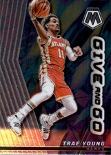 Trae Young - 2022-23 Panini Mosaic - #4 - Give and Go Mosaic Basketball