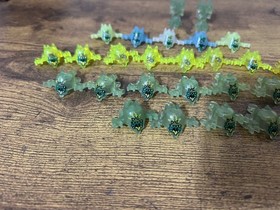 Lot of 25 LEGO Ninjago minifigures Skreemer, NEON GREEN, 70732 70738 70734 70737