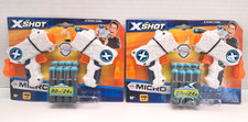 Zuru X Shot Micro 2 Packs of 2 with 8 Darts Kids Darts Shooting Style New