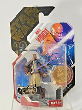 Star Wars 30th Anniversary Mace Windu  6 w  Gold Coin A New Hope Sealed READ