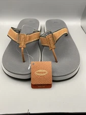 Havaianas Urban Fusion II sandal 9/10 Men's NWT!  Flip Flop In Graphite/Ice Grey