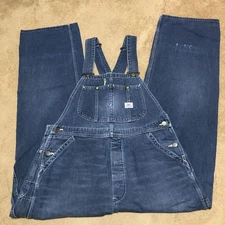 Lee Vtg Denim Overall Low Back Made in Japan Men's Workwear Bottom