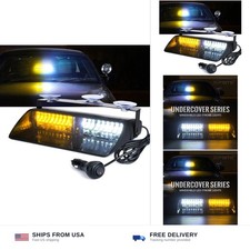 Xprite Amber White Led Emergency Dash Strobe Light Interior Windshield Safet... Xprite Amber White Led Emergency Dash Strobe Light Interior Windshield Safet...