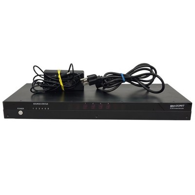 Binary B-200-AVMATRIX-6X4 6x4 Component Matrix Switcher with Power Supply