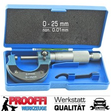 Mikrometer Bügelmessschraube Präzision Mess Schraube Werkzeug 0 - 25mm / 0.01mm