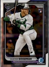 2024 Bowman Chrome #25 Hunter Goodman Near Mint