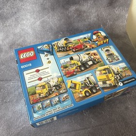 LEGO CITY: Cement Mixer (60018) Brand New In Factory Sealed Box Retired