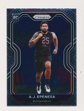 2020 Panini Prizm RC Rookie AJ Epenesa #313 Buffalo Bills
