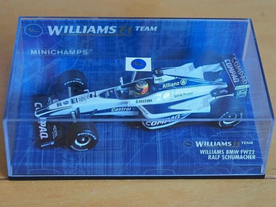 #ad #ad MINICHAMPS 1 43 Williams BMW FW22 Ralf Schumacher Diecast Model 430 000009 $101.21