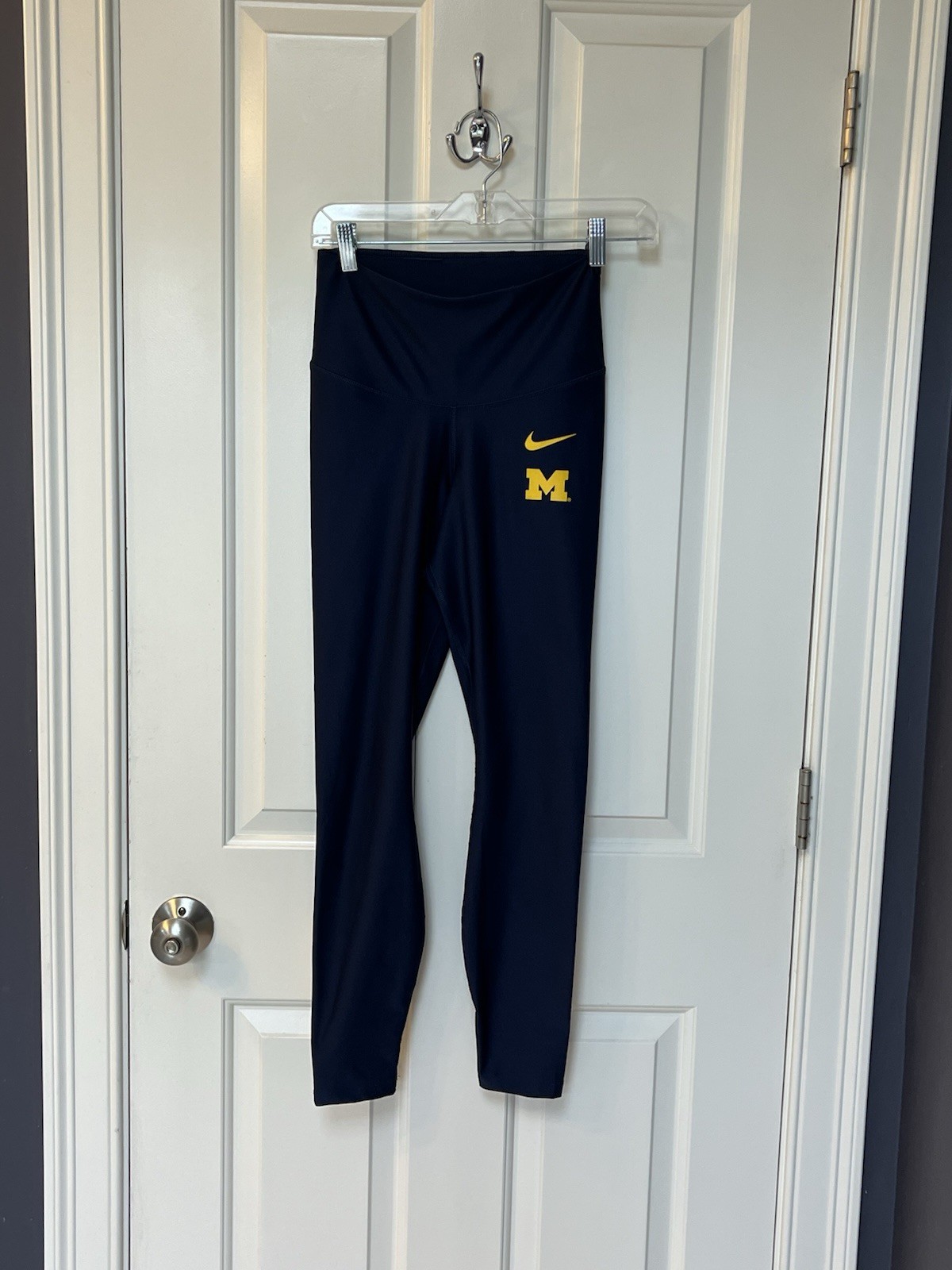 Nike Michigan Wolverines Performance Workout Leggings