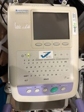 NIHON KOHDEN CARDIOFAX M ECG-1350 K PATIENT ELECTROCARDIOGRAPH EKG  MACHINE UK