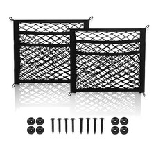 Small Cargo Net,Cargo Storage Pocket Net, 11.8 x 15.8 in 30 x 40 cm 3 Layer