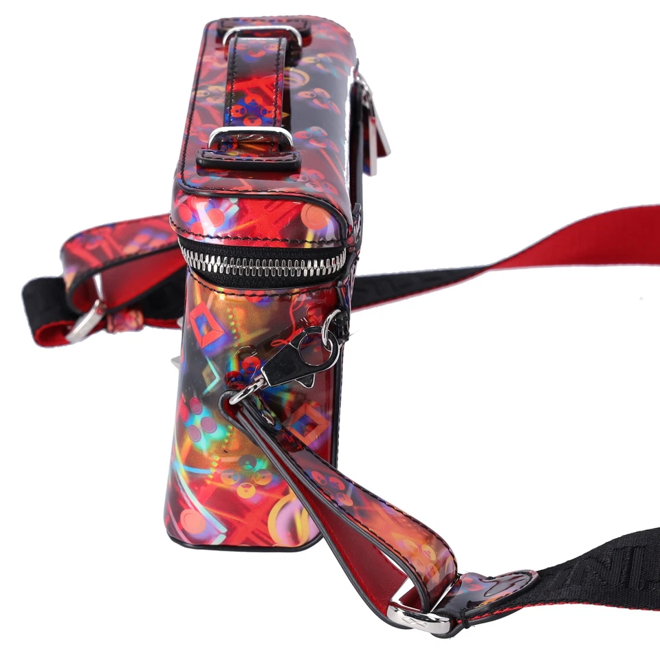 Bolso Mensajero Christian Louboutin Kipi Charol Multi Foto 2 de 4