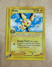 Near Mint Pichu #58/165 (2002) Spedizione Set Base Carta Pokemon