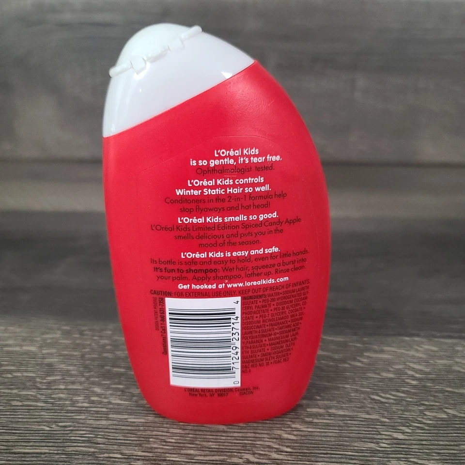 Champús de invierno de colección L'Oreal Kids 2 edición limitada caramelo manzana jingle bayas Foto 3 de 4