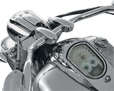 Baron Custom Accessories - BA-7422-00 - Liner Riser Pullback Riser - Chrome