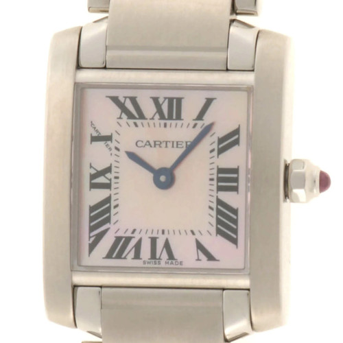 Cartier Tank W51028Q3 20 mm Pink Dial