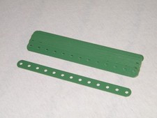 Metallus 10x Flachband 13 Loch Sondergr&ouml;&szlig;e 1x benutzt optisch wie neuw. (1854)