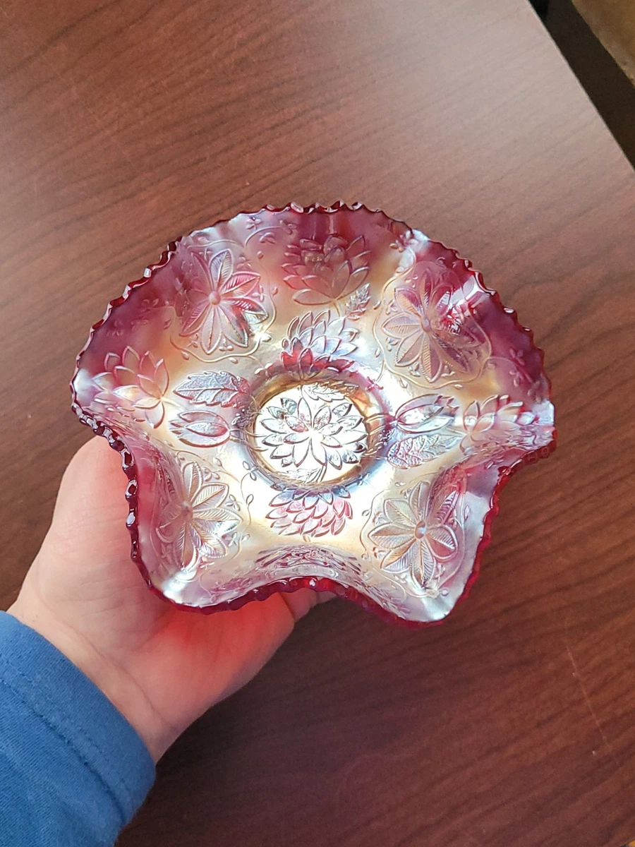 Fenton Red Carnival Glass products for sale | eBay