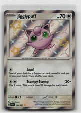 Jigglypuff - Paldean Fates 198/091 - Shiny Rare - NM - Holo Pokemon