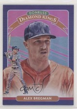 2020 Panini Donruss Diamond Kings Holo Pink Alex Bregman #20 0c6