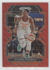 2022 Panini Prizm WNBA Ruby Wave Prizm Alyssa Thomas #89 0q0