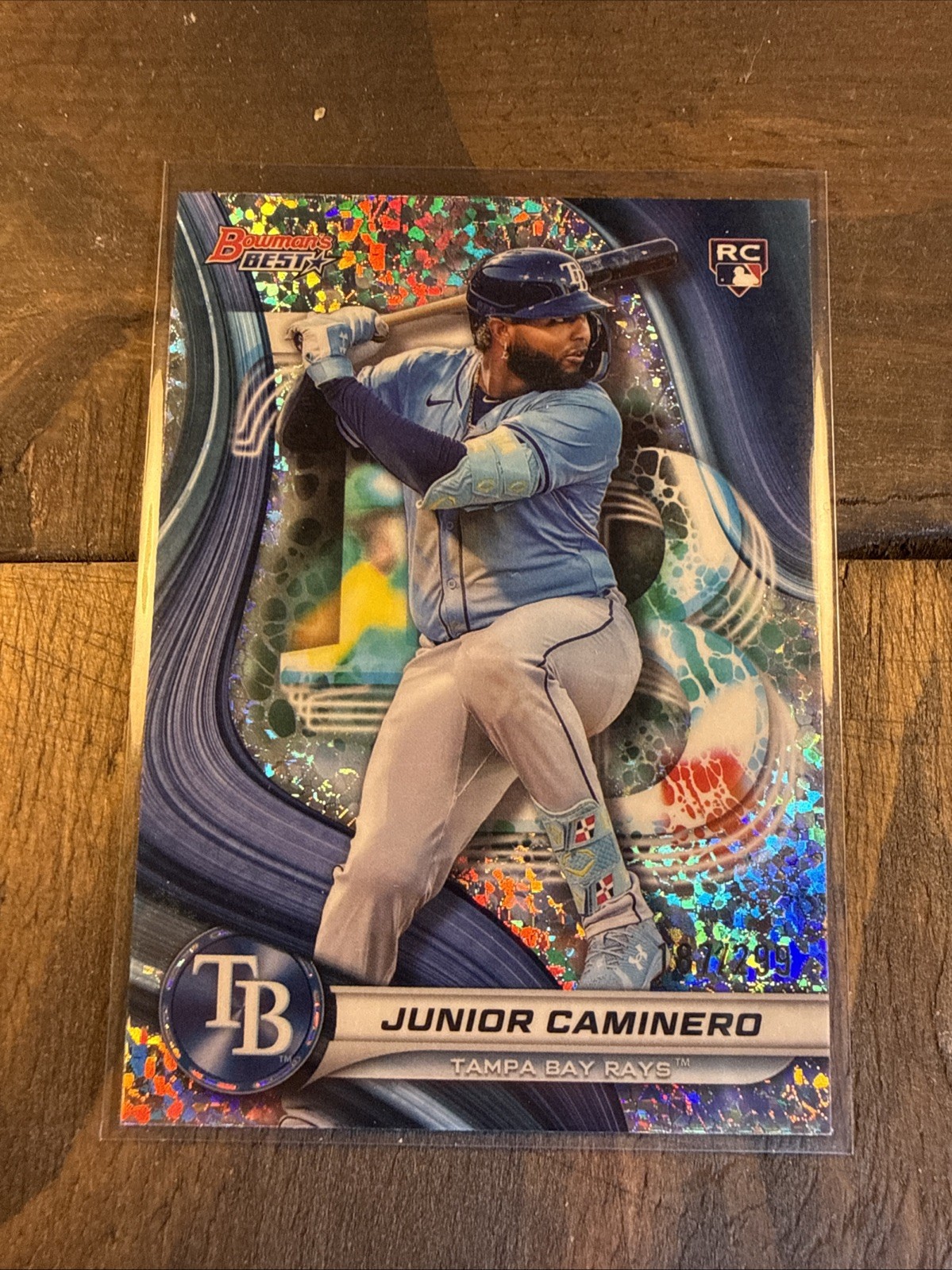 2024 Bowman's Best - Junior Caminero #62 Mini-Diamond Refractor /299 (RC)