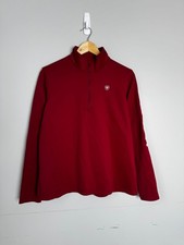  L Ariat Tek Quarter-Zip Longsleeve - 124