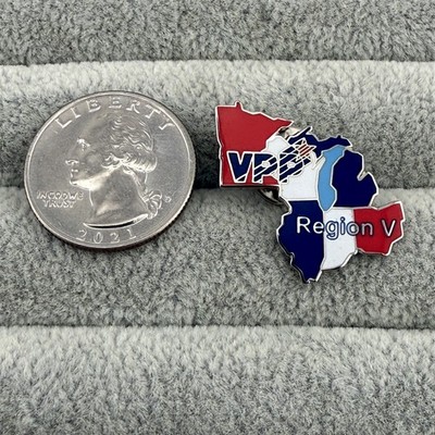 VPPPA Voluntary Protection Programs Region 5 IL IN MI MN OH WI Pin Pinback 64021
