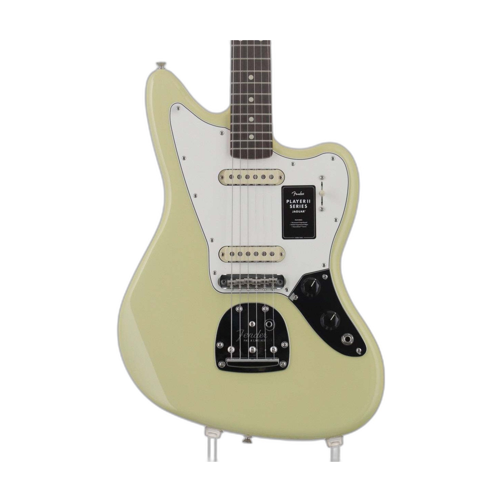 Fender Player II Jaguar Hialeah Yellow Electric Guitar Used