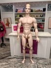 JHDFASHIONDOLL 8th Anniversary White Gala Jasper Fashion Figure Doll Nude Adonis — photo 5