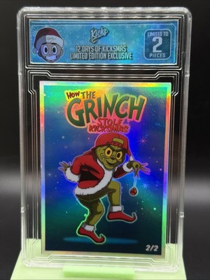 12 Days Of Kicksmas Card How the Grinch stole Kicksmas 2/2 KICKS KICKSTRADOMIS