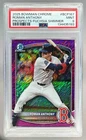 Roman Anthony 2025 Bowman Chrome #BCP-167 Fuchsia Shimmer Refractor /199 PSA 9