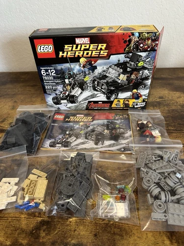 LEGO Marvel Super Heroes 76030 Avengers Hydra Showdown OPEN COMPLETE W/ MINIFIGS
