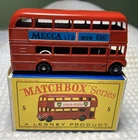 Matchbox/Lesney #5C LONDON BUS, w/Type D Box, in Mint condition!
